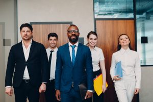Blog discussing inclusive recruitment - picture of diverse engineering team