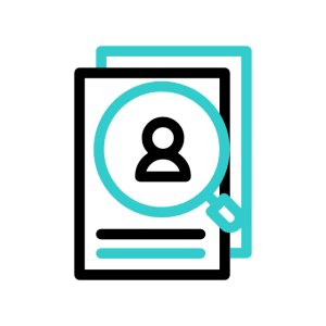 Animated recruitment icon - illustrating Equal Engineers recruitment services.