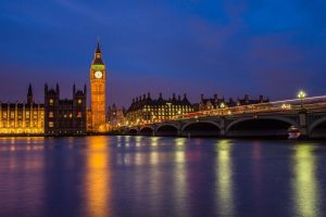 Photograph of the River Thames in London