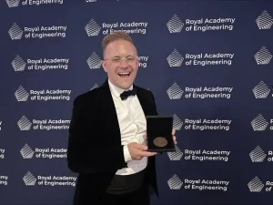 Founder of Equal Engineers Dr. Mark McBride-Wright was awarded the Royal Academy of Engineering Rooke Award